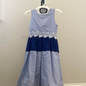 Isabel Garreton Navy Floral Dress